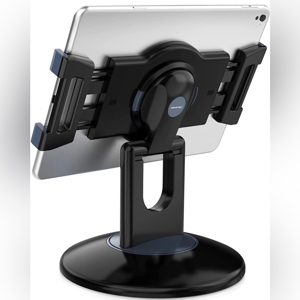 AboveTEK 360° Rotating Tablet Stand, Fits 6"-13" (Diagonal) Tablet Holder - NWT